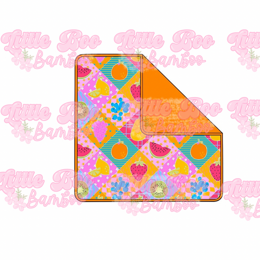 Fruit Bamboo blanket